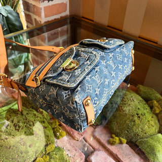 LOUIS VUITTON Baggy PM Monogram Denim Shoulder Bag