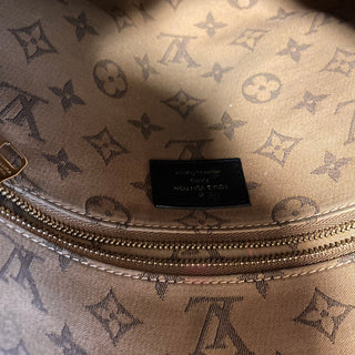 LOUIS VUITTON Black Leather Cruise Bucket Bag GM