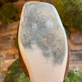 GUCCI Brown Quilted Matelasse Sandals SZ 39 (US 9)