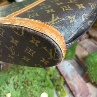 LOUIS VUITTON Babylon Monogram Canvas Brown Tote Bag