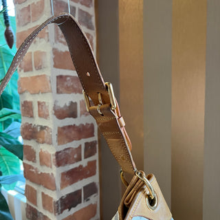LOUIS VUITTON Galliera GM Brown Monogram Canvas Hobo Bag