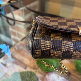 LOUIS VUITTON Damier Ebene Favorite PM
