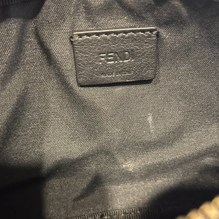 FENDI Easy 2 Baguette Black Leather Crossbody