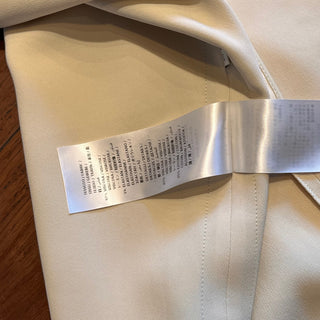 GUCCI Cream Web Stripe Viscose Knee-Length Dress SZ40(4US/S)