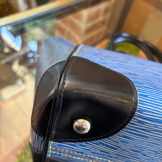 LOUIS VUITTON Blue Epi Leather Phenix PM