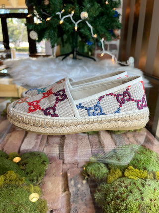 GUCCI Rainbow espadrilles jumbo gg 35.5