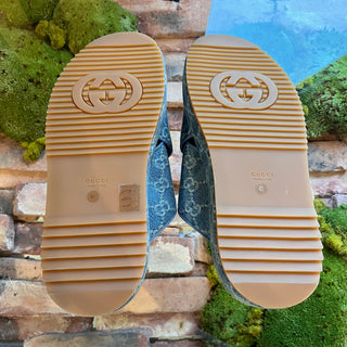 GUCCI Angelina Denim Platform Sandals SZ 41 (US 11)