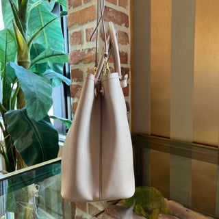 PRADA Double Medium Pink Saffiano Leather Tote