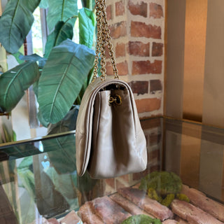 SAINT LAURENT Taupe Small Jamie 4.3 Lambskin Shoulder Bag