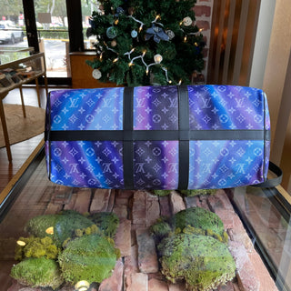 LOUIS VUITTON Keepall Bandouliere 50 Sunset Monogram Canvas Duffel