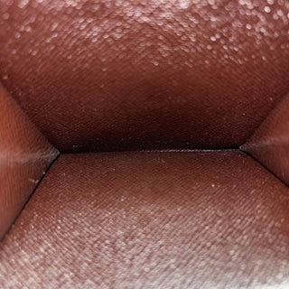 LOUIS VUITTON Vintage Damier Ebene Elise Snap Wallet