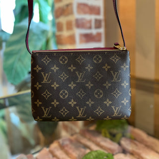 LOUIS VUITTON Twice Monogram Canvas Crossbody