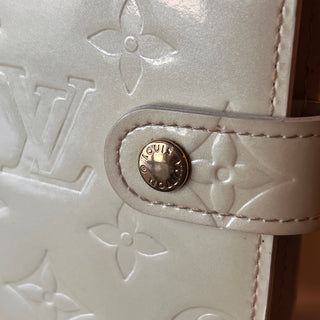 LOUIS VUITTON Vernis Cream Agenda PM