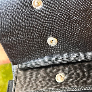 PRADA Black Nylon Wallet