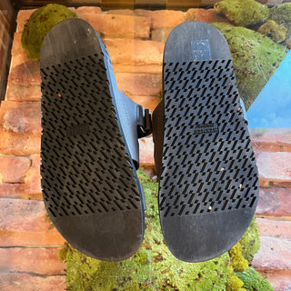 HERMES Chypre Brown Leopard Sandals SZ 39 (US 9)