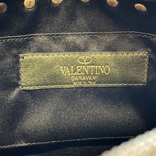 VALENTINO Multicolor Camouflage Printed Nylon Rockstud Cosmetic Bag