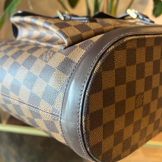 LOUIS VUITTON Damier Ebene Manoque GM