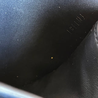 LOUIS VUITTON Sarah Bleu Infini Monogram Vernis Leather Wallet