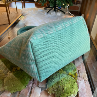 FENDI Shopper Cashmere FF Knit Tote