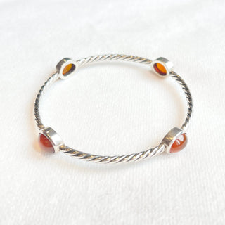 DAVID YURMAN Orange Stone Bangle