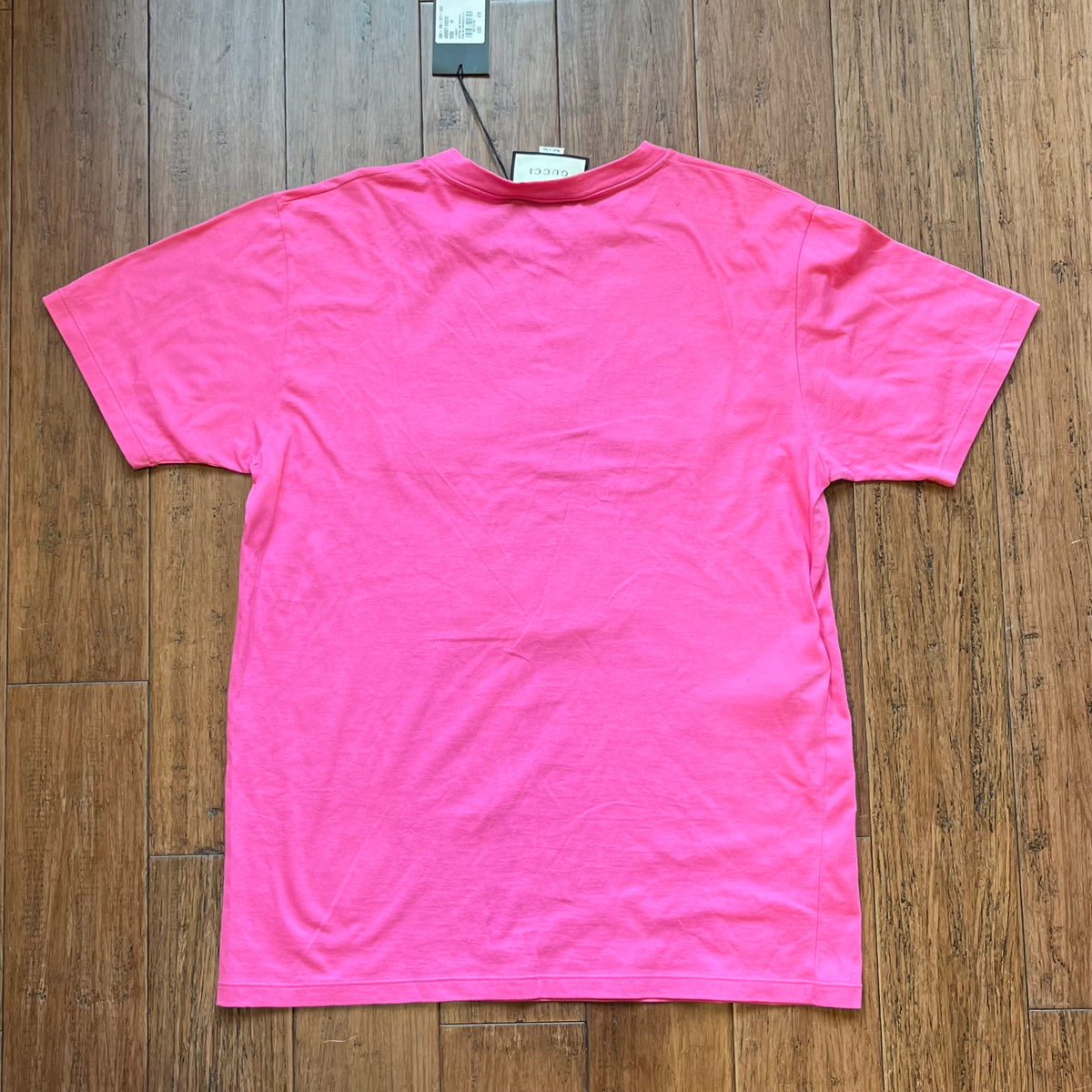 GUCCI Pink Cotton UFO Sequined T-Shirt SZM