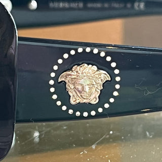 VERSACE MOD 4195-B GB1/11 Black Acetate Sunglasses