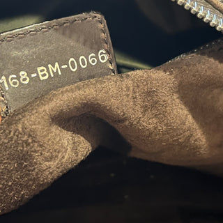 DIOR Rebelle Brown Leather Satchel Bag