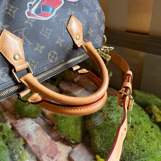 LOUIS VUITTON Monogram World Tour Speedy 30 Bandouliere