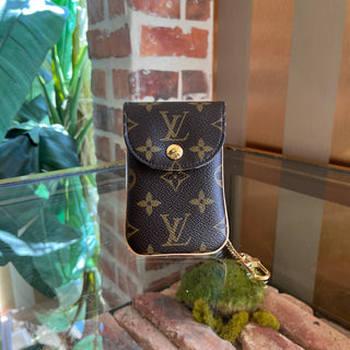 LOUIS VUITTON Vintage Monogram Canvas Etui Phone Case MM