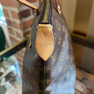 LOUIS VUITTON Iena MM Brown Monogram Canvas Tote