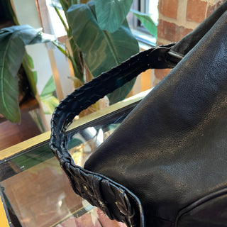 CHLOE Silverado Black Leather Hobo Bag