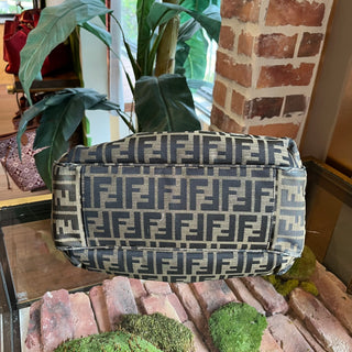 FENDI Brown Zucca Canvas Tote