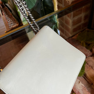 GUCCI Dionysus Mini Kingsnake White Red Leather Shoulder Bag
