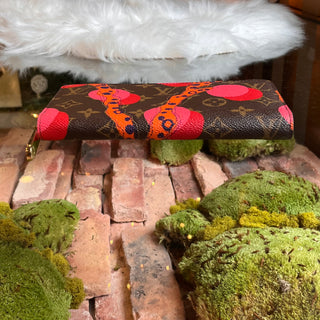 LOUIS VUITTON Ramages Monogram Canvas Zippy Wallet