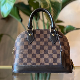 LOUIS VUITTON Damier Ebene Alma BB