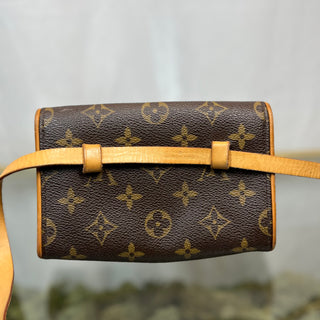 LOUIS VUITTON Pochette Florentine Brown Monogram Belt Bag