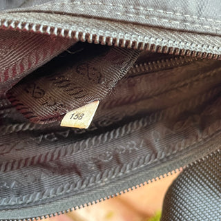 PRADA Black Nylon Messenger Bag