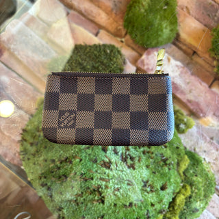 LOUIS VUITTON Key Cles Damier Ebene