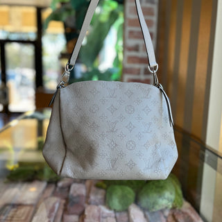 LOUIS VUITTON Babylone BB Mahina Leather Tote Bag