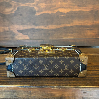 LOUIS VUITTON Monogram Brogue Petite Malle