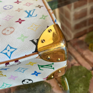LOUIS VUITTON Boulogne White Monogram Multicolore Shoulder Bag