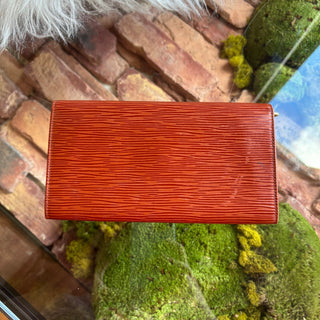 LOUIS VUITTON Vintage Epi Brown Wallet