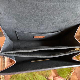 LOUIS VUITTON Dauphine MM Reverse Monogram Canvas Shoulder Bag