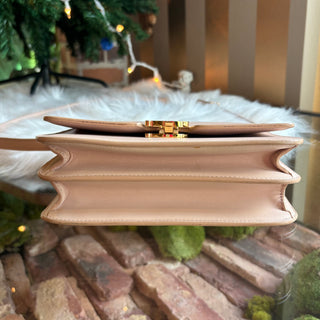 BURBERRY Small TB Leather Pink Crossbody