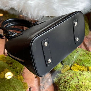 LOUIS VUITTON Alma BB Black Epi Leather Top Handle