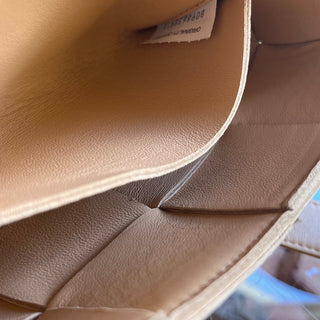 BOTTEGA VENETA Cassette Beige Nappa Leather Belt Bag