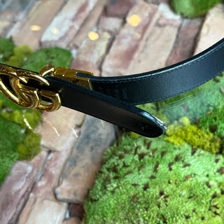 GUCCI Supreme Black GG Canvas Reversible Belt 110/44(16US)