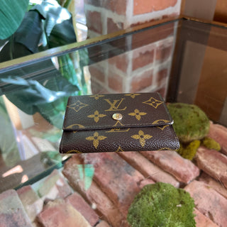 LOUIS VUITTON Vintage Brown Monogram Canvas Bifold Wallet