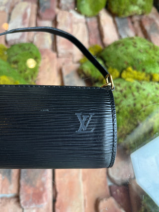LOUIS VUITTON Papillon Mini Black Epi