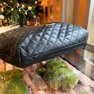 SAINT LAURENT Icare Maxi Quilted Lambskin Shopping Tote